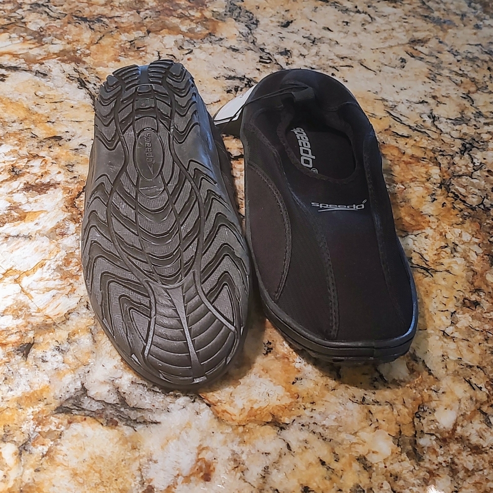 Speedo Men's Black Water Shoes. Size 9 NWT - Picture 10 of 11